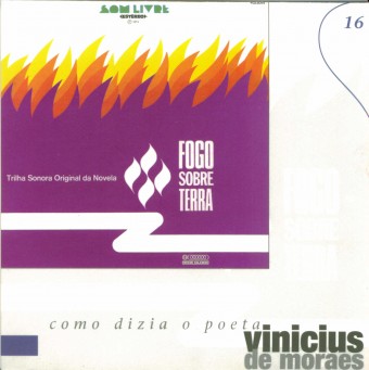 Vinicius de Moraes 1974 - Fogo Sobre Terra - Na escolha de 10 álbuns musicais, 10 filmes ou desenhos, o Pen-Drive será grátis...Aproveite!