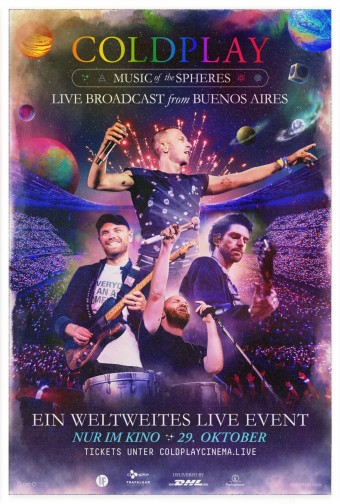 Coldplay (VIDEO) - Music of the Spheres - Live from Buenos Aires (2021) - Na Escolha de 10 álbuns musicais, 10 filmes ou desenhos, o Pen-Drive será grátis...Aproveite!