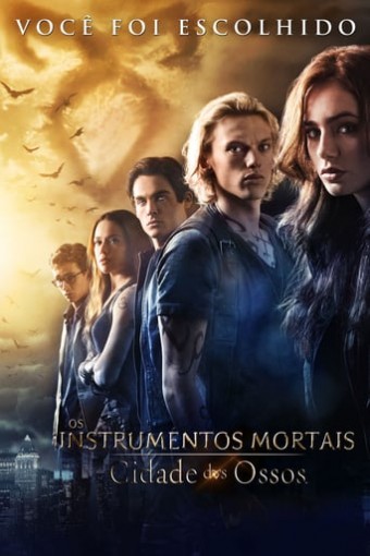 2013 Os Instrumentos Mortais - Cidade dos Ossos (Dublado) - Na Escolha de 10 filmes ou desenhos, o Pen-Drive será grátis...Aproveite!
