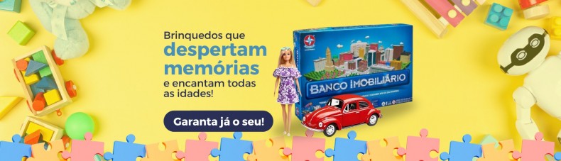 Brinquedos que despertam memórias