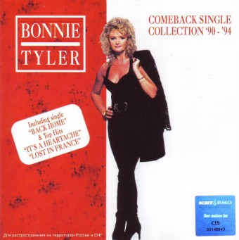 Bonnie Tyler 1994 - Come Back Single Collection &#39;90-&#39;94 - Na escolha de 10 álbuns musicais, 10 filmes ou desenhos, o Pen-Drive será grátis...Aproveite!