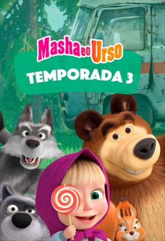 Masha e o Urso Temporada 3 (Dublado) - PEN-DRIVE INCLUSO