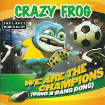 Crazy Frog 2006 - We Are The Champions (Ding a Dang Dong) - Na escolha de 10 álbuns musicais, 10 filmes ou desenhos, o Pen-Drive será grátis...Aproveite!
