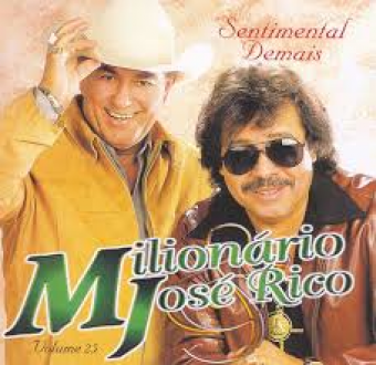Milionario & Jose Rico 1997 - Volume 25 Sentimental Demais - Na Escolha de 10 álbuns musicas o Pen-Drive será grátis...Aproveite!