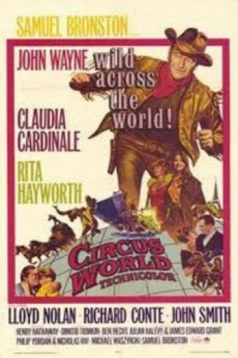 1964 John Wayne - O Mundo do Circo (Circus World) (Legendado) - Na Escolha de 10 filmes ou desenhos, o Pen-Drive será grátis...Aproveite!