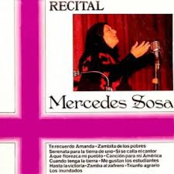Mercedes Sosa 1983 - Recital - Na escolha de 10 álbuns musicais, 10 filmes ou desenhos, o Pen-Drive será grátis...Aproveite!