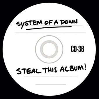 System of a Down 2002 - Steal This Album!- Na escolha de 10 álbuns musicais, 10 filmes ou desenhos, o Pen-Drive será grátis...Aproveite!