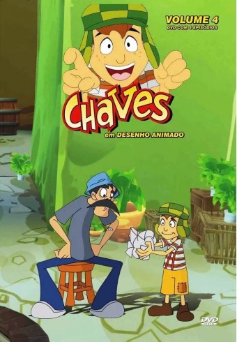 Chaves - Em Desenho Animado - 4ª Temporada - PEN-DRIVE INCLUSO