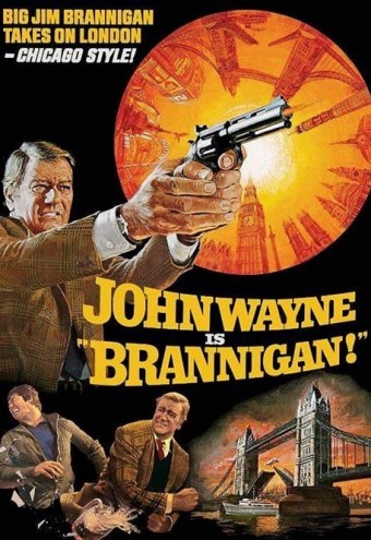 1975 John Wayne - A Morte Segue Seus Passos (Brannigan) (Legendado) - Na Escolha de 10 filmes ou desenhos, o Pen-Drive será grátis...Aproveite!