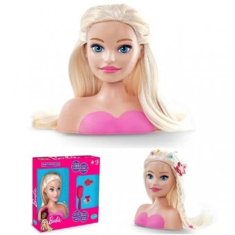 BONECA MINI BARBIE STYLING HEAD - PUPEE