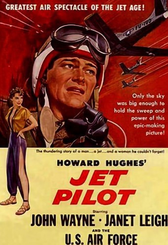 1957 John Wayne - Estradas do Inferno (Jet Pilot) (Legendado) - Na Escolha de 10 filmes ou desenhos, o Pen-Drive será grátis...Aproveite!