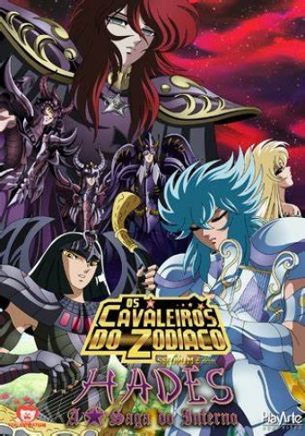 ANIME - Os Cavaleiros do Zodíaco 2004 - Saga Hades Inferno (Dublado) - PEN-DRIVE INCLUSO