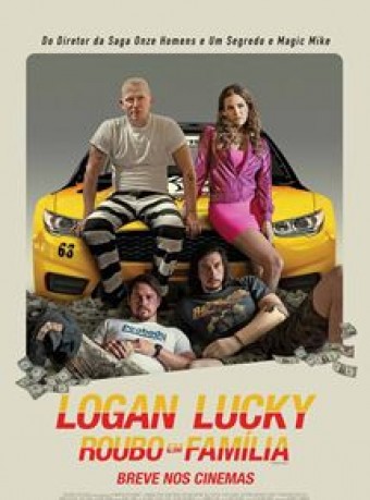 2017 Logan Lucky - Roubo em Família (Dublado) - Na Escolha de 10 filmes ou desenhos, o Pen-Drive será grátis...Aproveite!