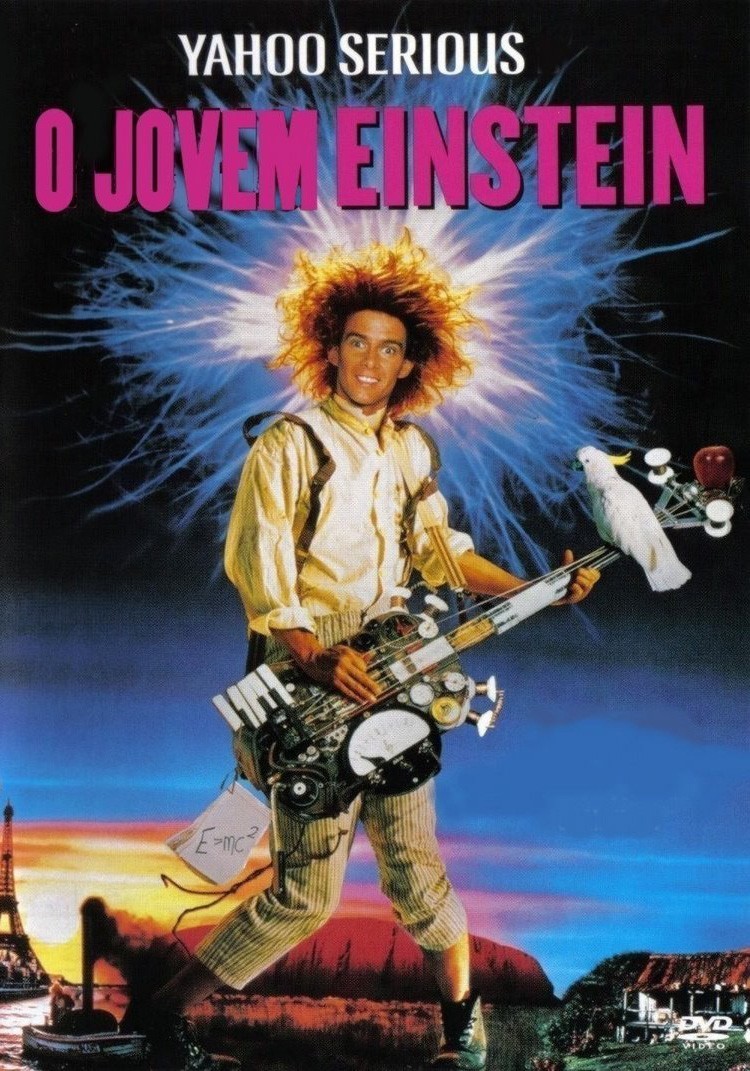 1988 O Joven Einstein (Dublado) - *Na Escolha de 10 filmes ou desenhos, o Pen-Drive será grátis...Aproveite!