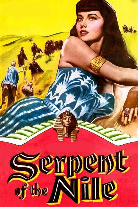 1953 Serpent of Nile (Dual Audio) - *Na Escolha de 10 filmes ou desenhos, o Pen-Drive será grátis...Aproveite!