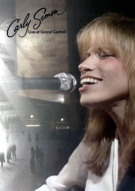 Carly Simon - Live At Grand Central (1987) - *Na Escolha de 10 álbuns musicais, 10 filmes ou desenhos, o Pen-Drive será grátis...Aproveite!