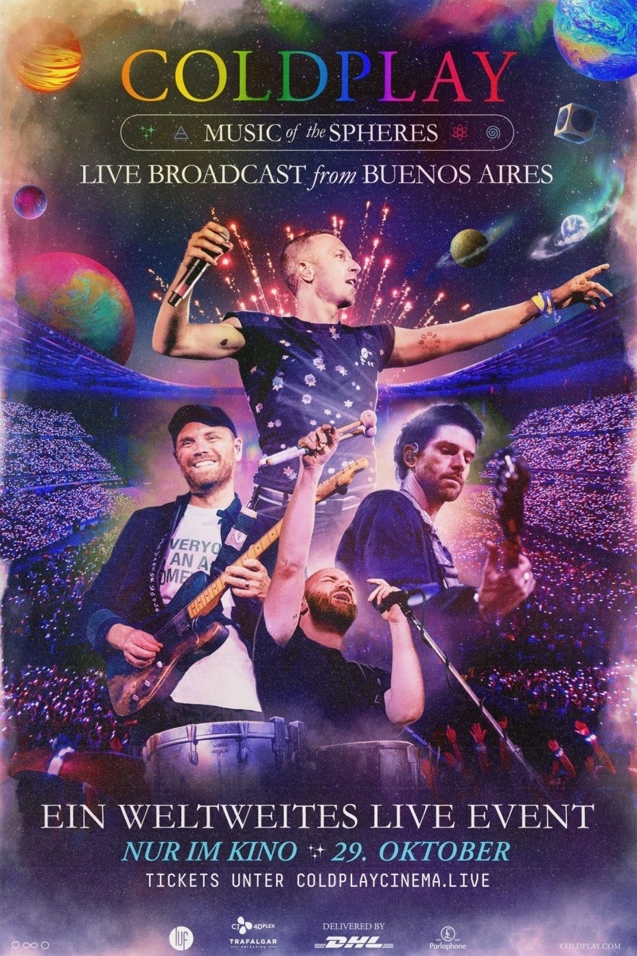 Coldplay (VIDEO) - Music of the Spheres - Live from Buenos Aires (2021) - *Na Escolha de 10 álbuns musicais, 10 filmes ou desenhos, o Pen-Drive será grátis...Aproveite!