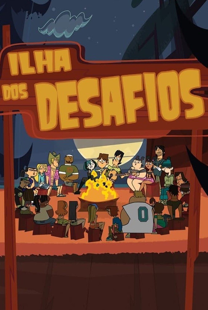 Ilha dos Desafios - Drama Total - 1° Temporada (2007) (Legendado) - *PEN-DRIVE INCLUSO