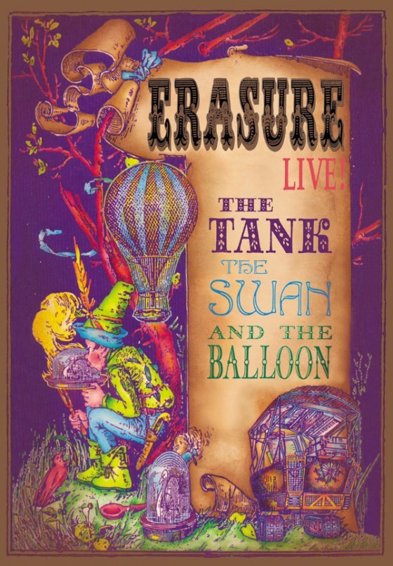 Erasure (VIDEO) - Live! The Tank The Swah And The Balloon (1992) - *Na Escolha de 10 álbuns musicais, 10 filmes ou desenhos, o Pen-Drive será grátis...Aproveite!