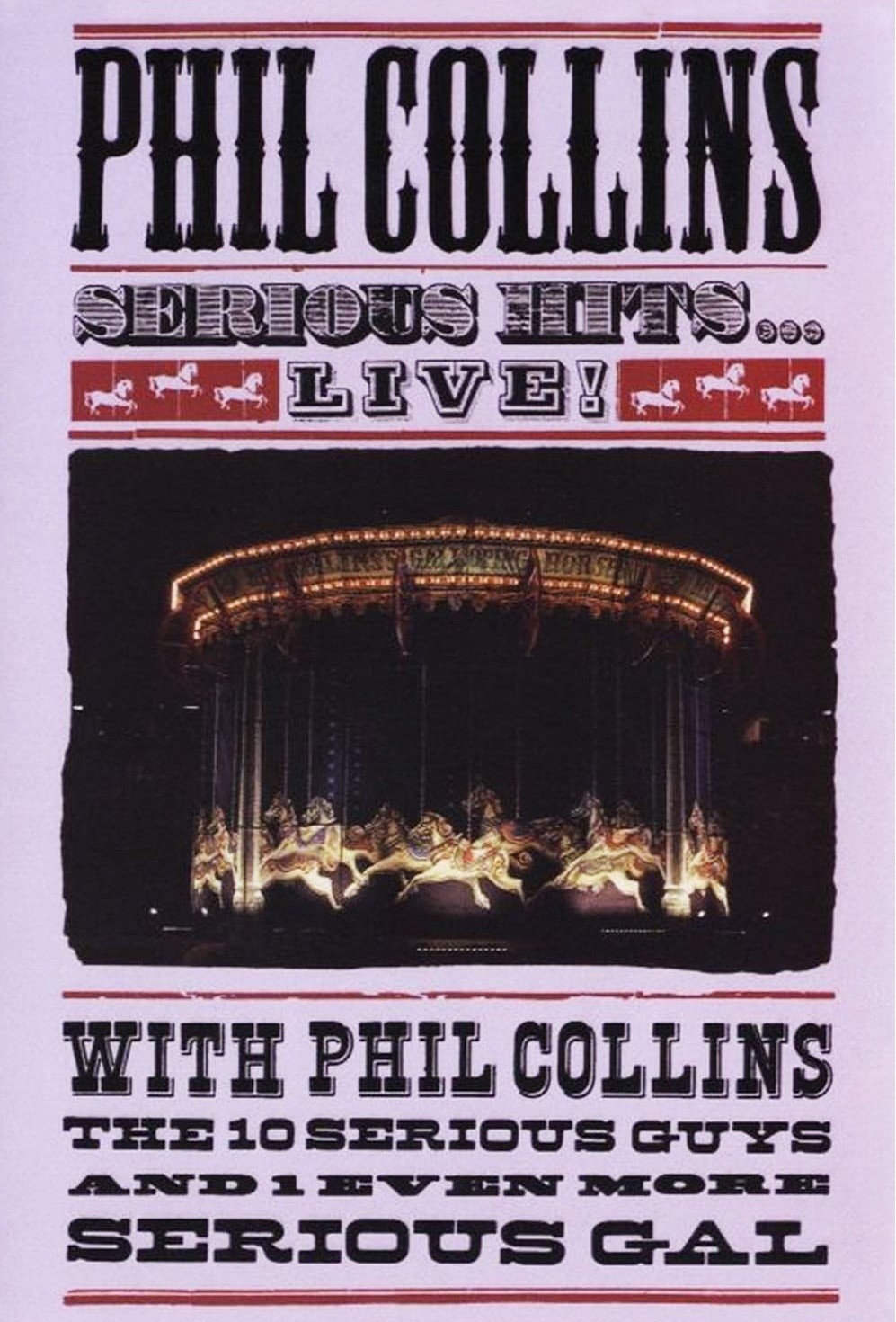 Phil Collins (VIDEO) - Serious Hits Live! Berlin (1990) - Na Escolha de 10 álbuns musicais, 10 filmes ou desenhos, o Pen-Drive será grátis...Aproveite!