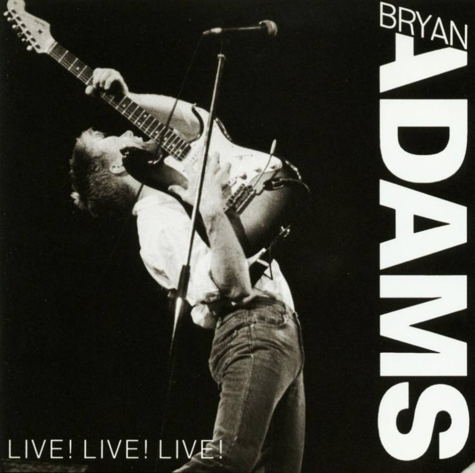 Bryan Adams 1988 - Live! Live! Live! - Na escolha de 10 álbuns musicais, 10 filmes ou desenhos, o Pen-Drive será grátis...Aproveite!