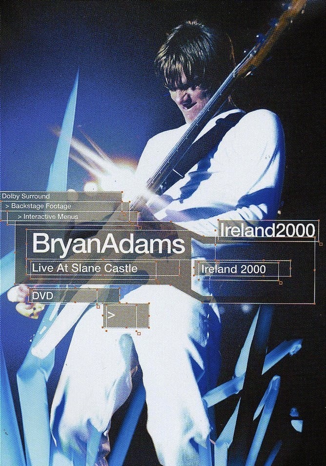 Bryan Adams (VIDEO) - Live at Slane Castle (2000) - *Na Escolha de 10 álbuns musicais, 10 filmes ou desenhos, o Pen-Drive será grátis...Aproveite!