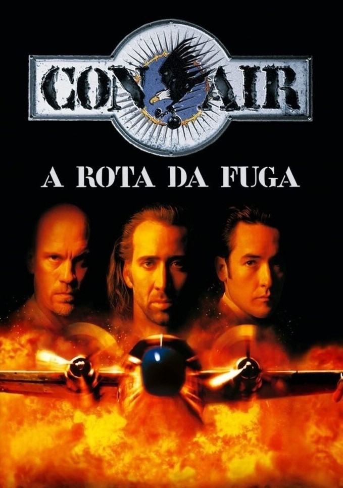 1997 Con Air - Rota de Fuga (Dublado) - *Na Escolha de 10 filmes ou desenhos, o Pen-Drive será grátis...Aproveite!