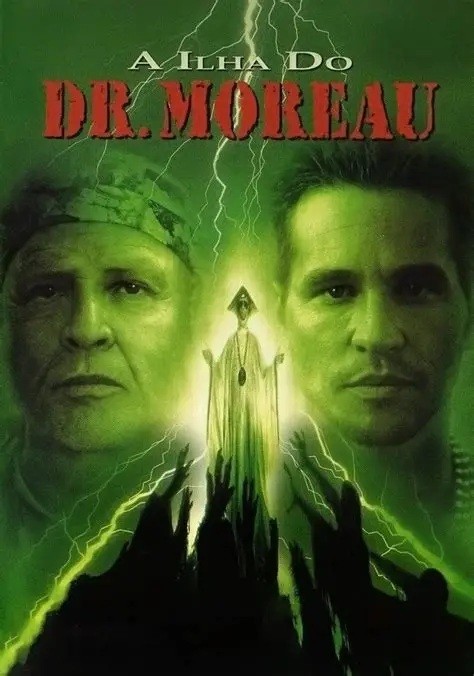 1996 A Ilha do Dr. Moreau (The Island of Dr. Moreau) (Dublado) - *Na Escolha de 10 filmes ou desenhos, o Pen-Drive será grátis...Aproveite!