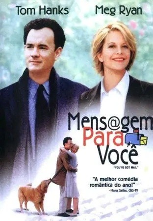 1998 Mensagem Para Você (Dublado) - *Na Escolha de 10 filmes ou desenhos, o Pen-Drive será grátis...Aproveite!