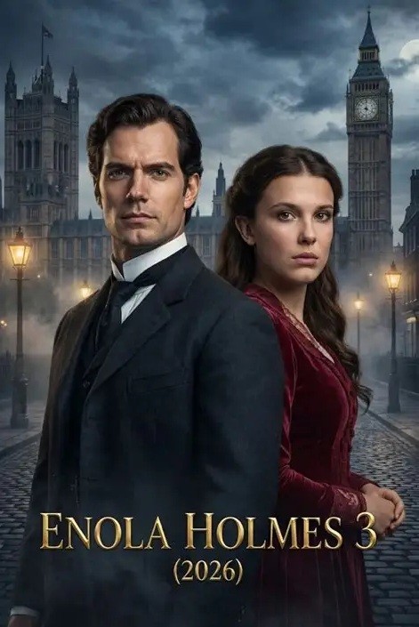 2026 Enola Holmes 3 (Dublado) - *Na Escolha de 10 filmes ou desenhos, o Pen-Drive será grátis...Aproveite!