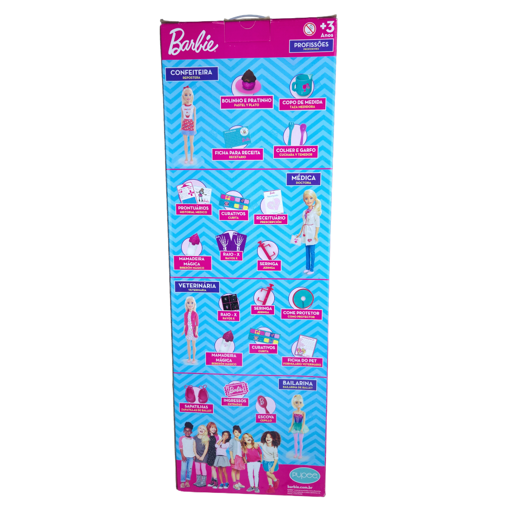 BONECA BARBIE PROFISSÕES CONFEITEIRA - *PUPEE
