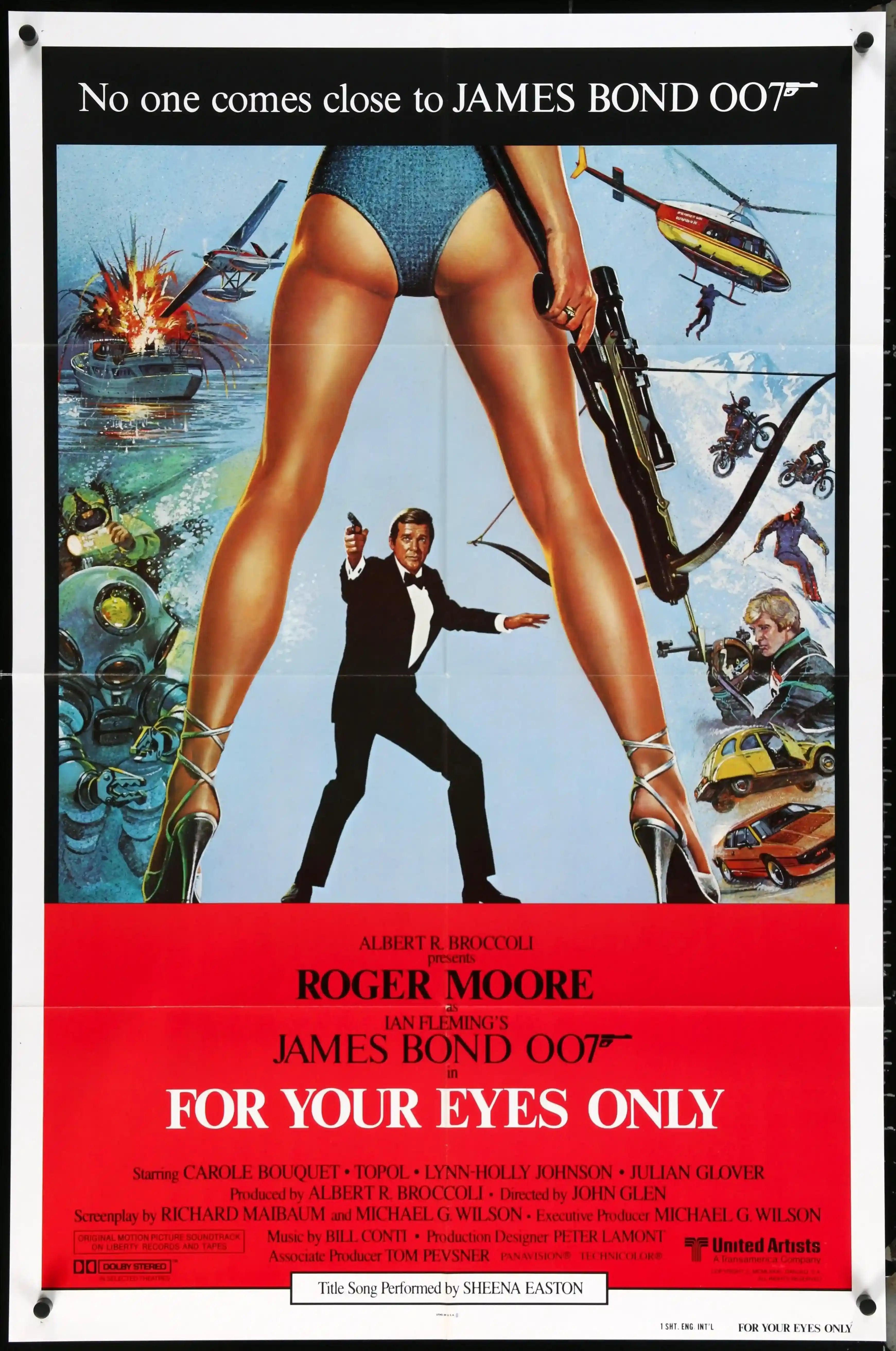 1981 007 Somente Para Seus Olhos (Dublado) - *Na Escolha de 10 filmes ou desenhos, o Pen-Drive será grátis...Aproveite!