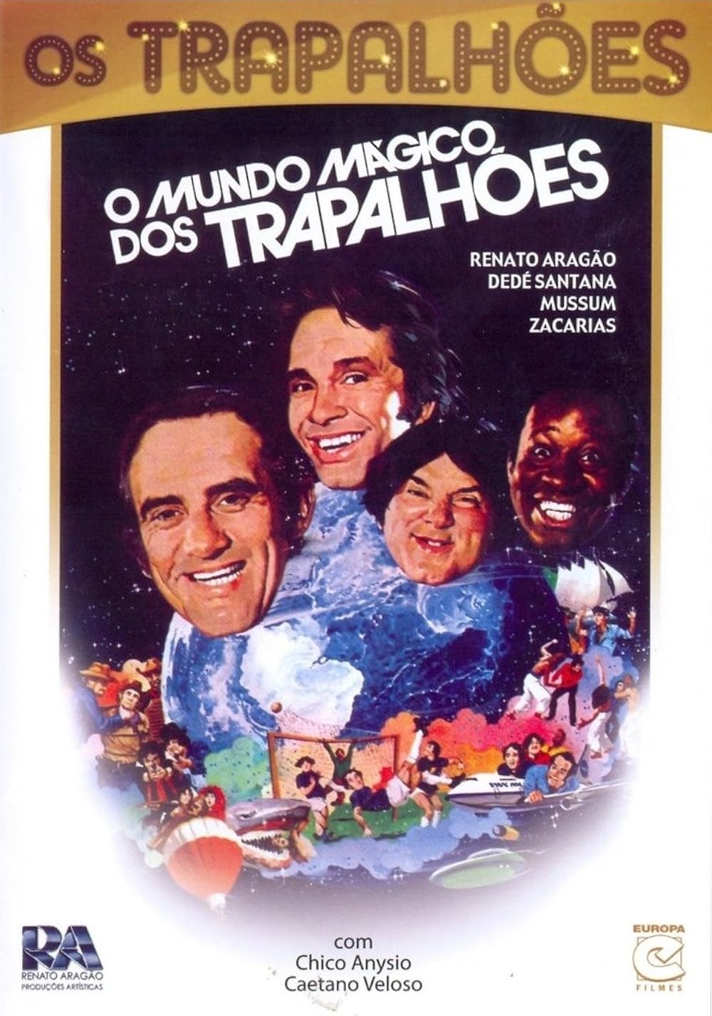 1981 Os Trapalhões - O Mundo Mágico Dos Trapalhões (Documentário Nacional) - *Na Escolha de 15 filmes ou desenhos, o Pen-Drive será grátis...Aproveite!