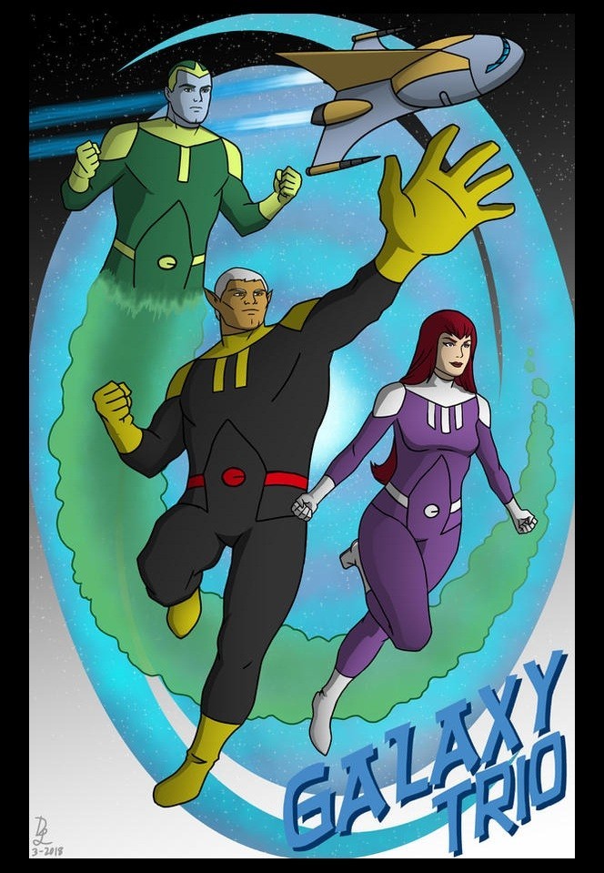 The Galaxy Trio The Galaxy (Completo) (Legendado) - *Na Escolha de 15 filmes ou desenhos, o Pen-Drive será grátis...Aproveite!
