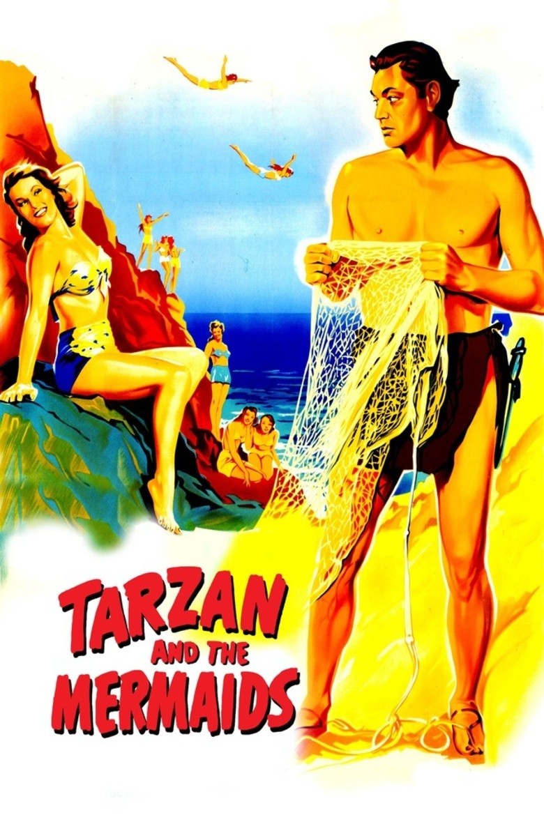 1948 Tarzan - And The Mermaids (Johnny Weissmuller) (Legendado) - *Na Escolha de 10 filmes ou desenhos, o Pen-Drive será grátis...Aproveite!