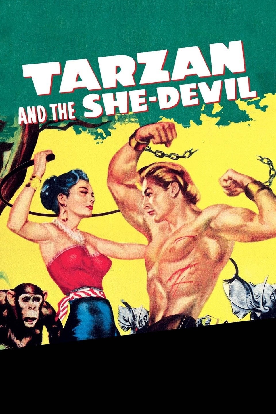 1953 Tarzan - And The She-Devil (Lex Barker) (Legendado) - *Na Escolha de 10 filmes ou desenhos, o Pen-Drive será grátis...Aproveite!