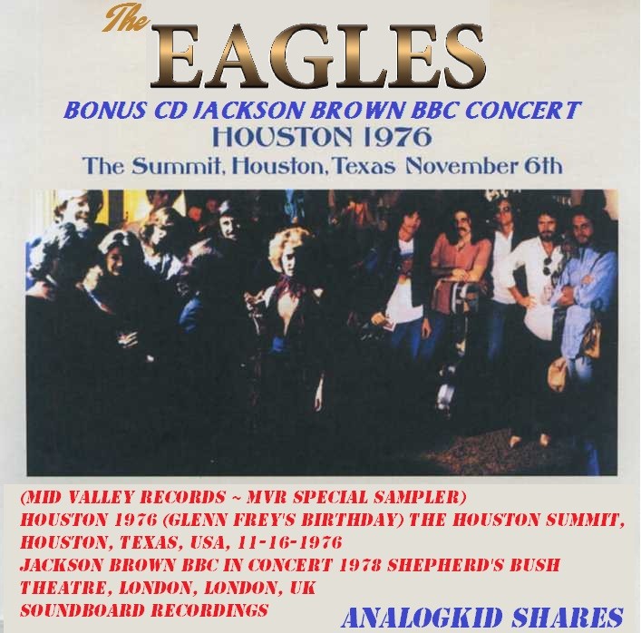 Eagles 1978 - And Jackson Browne (1976-1978) - Na escolha de 10 álbuns musicais, 10 filmes ou desenhos, o Pen-Drive será grátis...Aproveite!