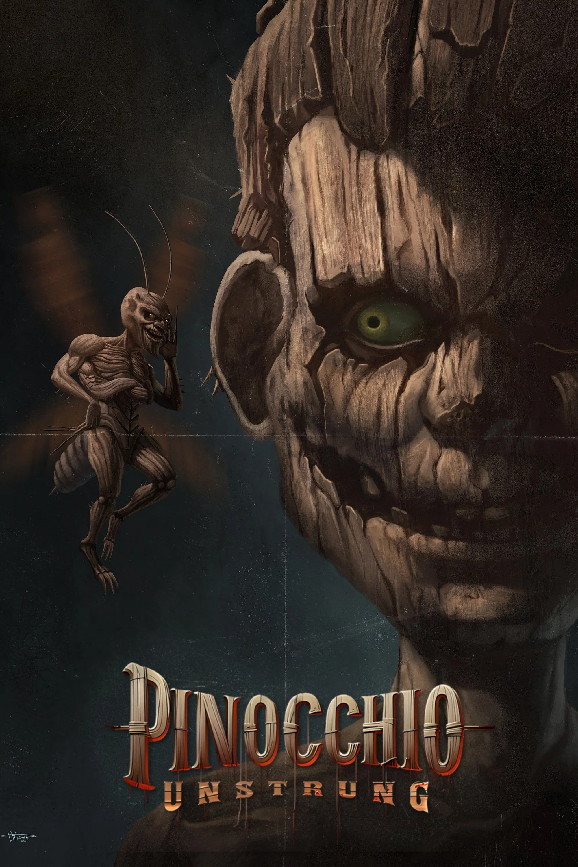 2026 Pinóquio Maldição de Madeira (Pinocchio - Unstrung) (Legendado) - *Na Escolha de 10 filmes ou desenhos, o Pen-Drive será grátis...Aproveite!