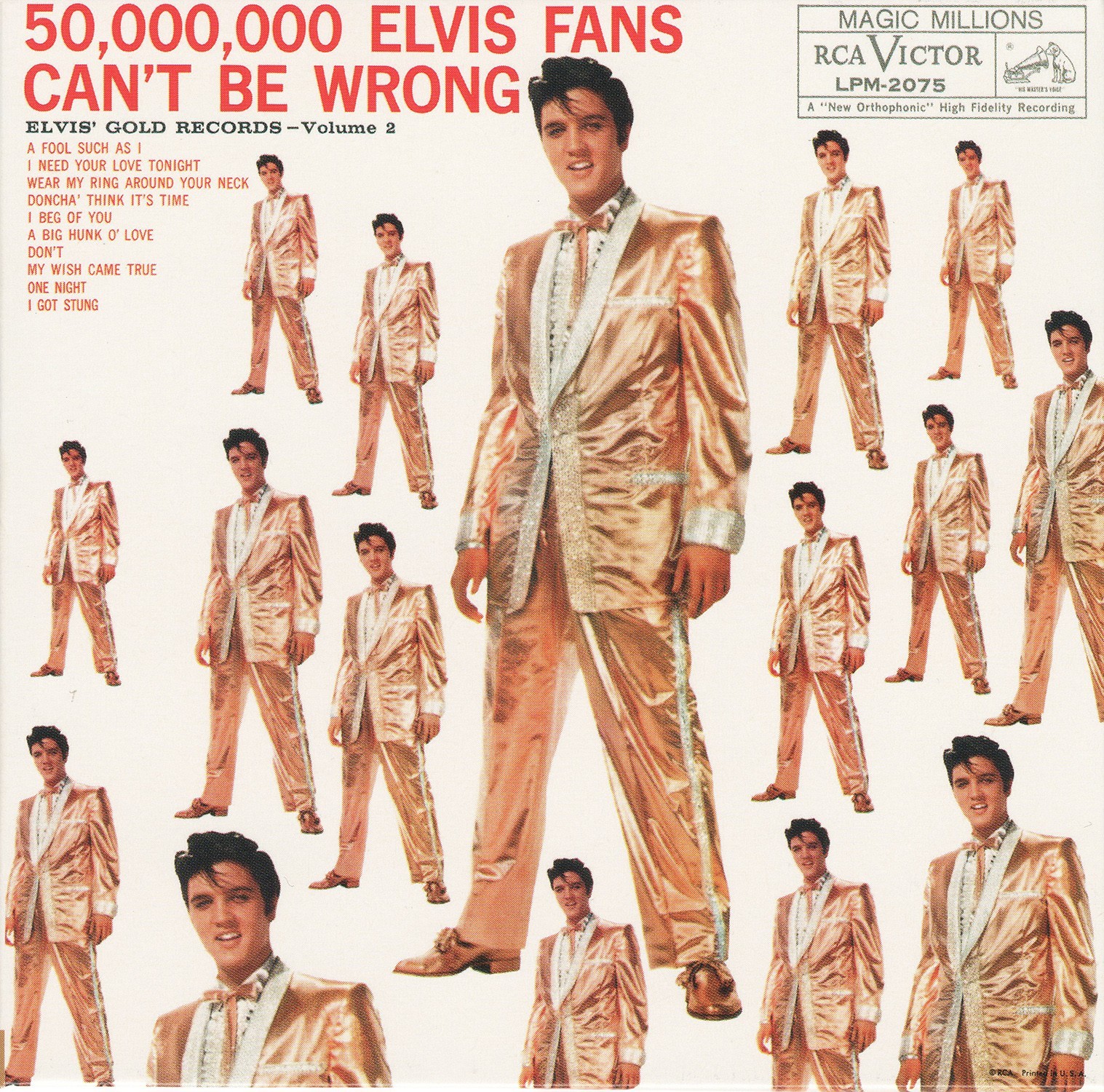 Elvis Presley 1959 - 50,000,000 Elvis Fans Can_t Be Wrong - Na escolha de 15 álbuns musicais, 15 filmes ou desenhos, o Pen-Drive será grátis...Aproveite!