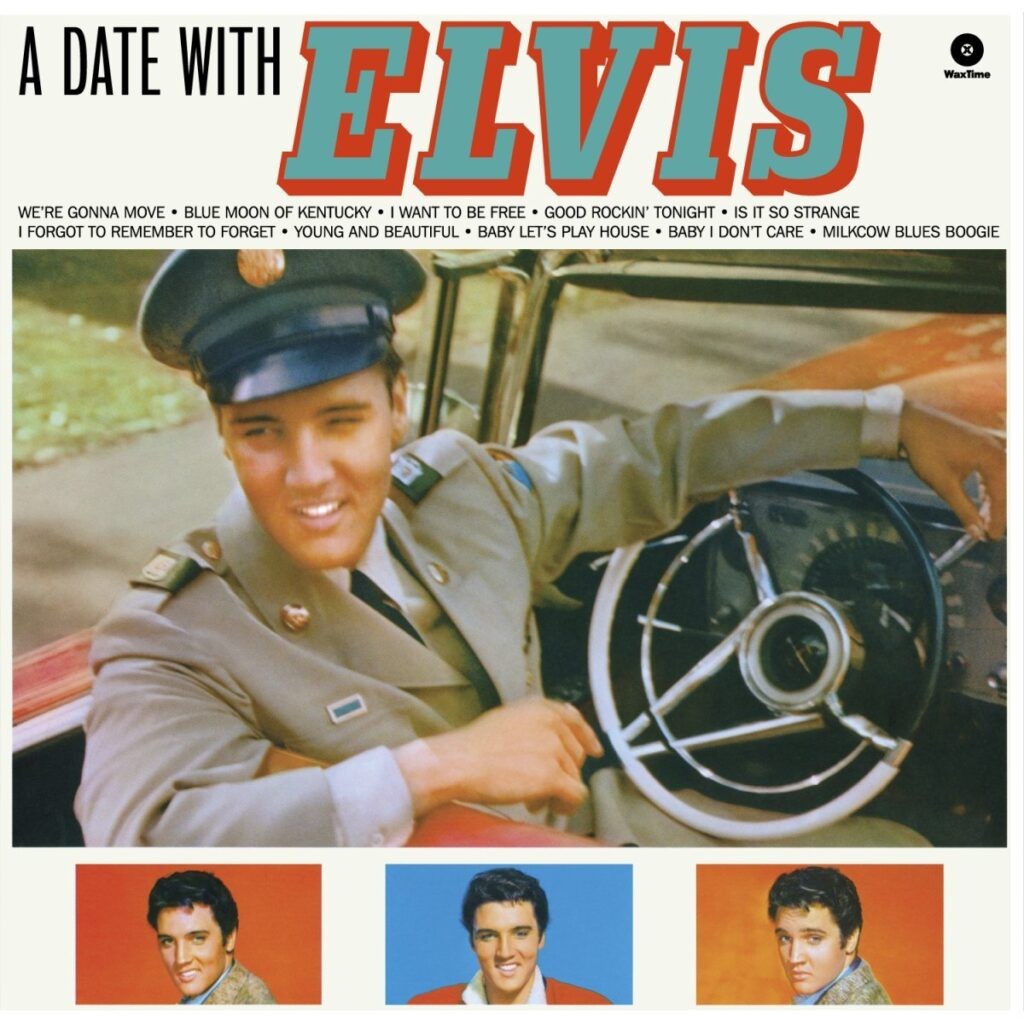 Elvis Presley 1960 -  A Date With Elvis - Na escolha de 15 álbuns musicais, 15 filmes ou desenhos, o Pen-Drive será grátis...Aproveite!