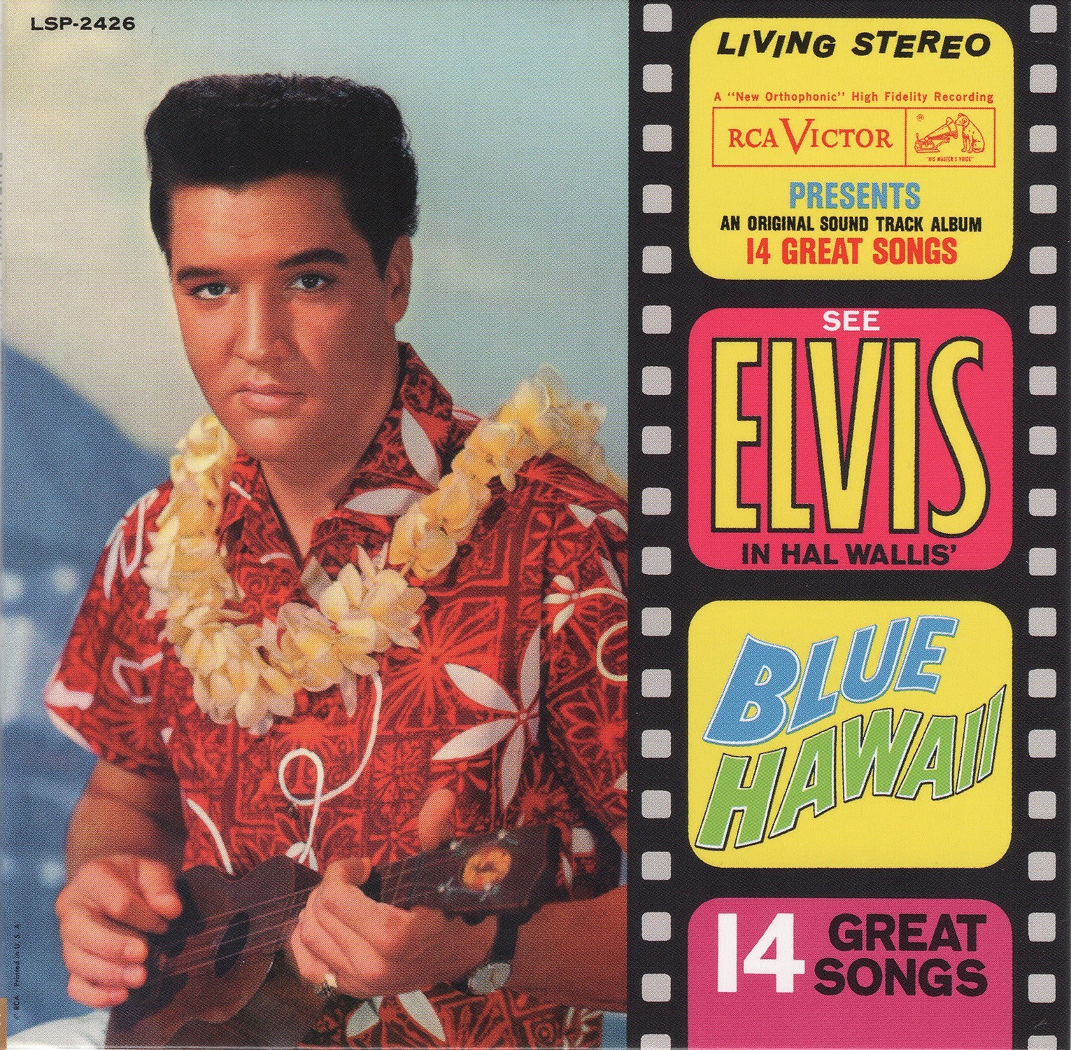 Elvis Presley 1961 - Blue Hawaii - Na escolha de 15 álbuns musicais, 15 filmes ou desenhos, o Pen-Drive será grátis...Aproveite!