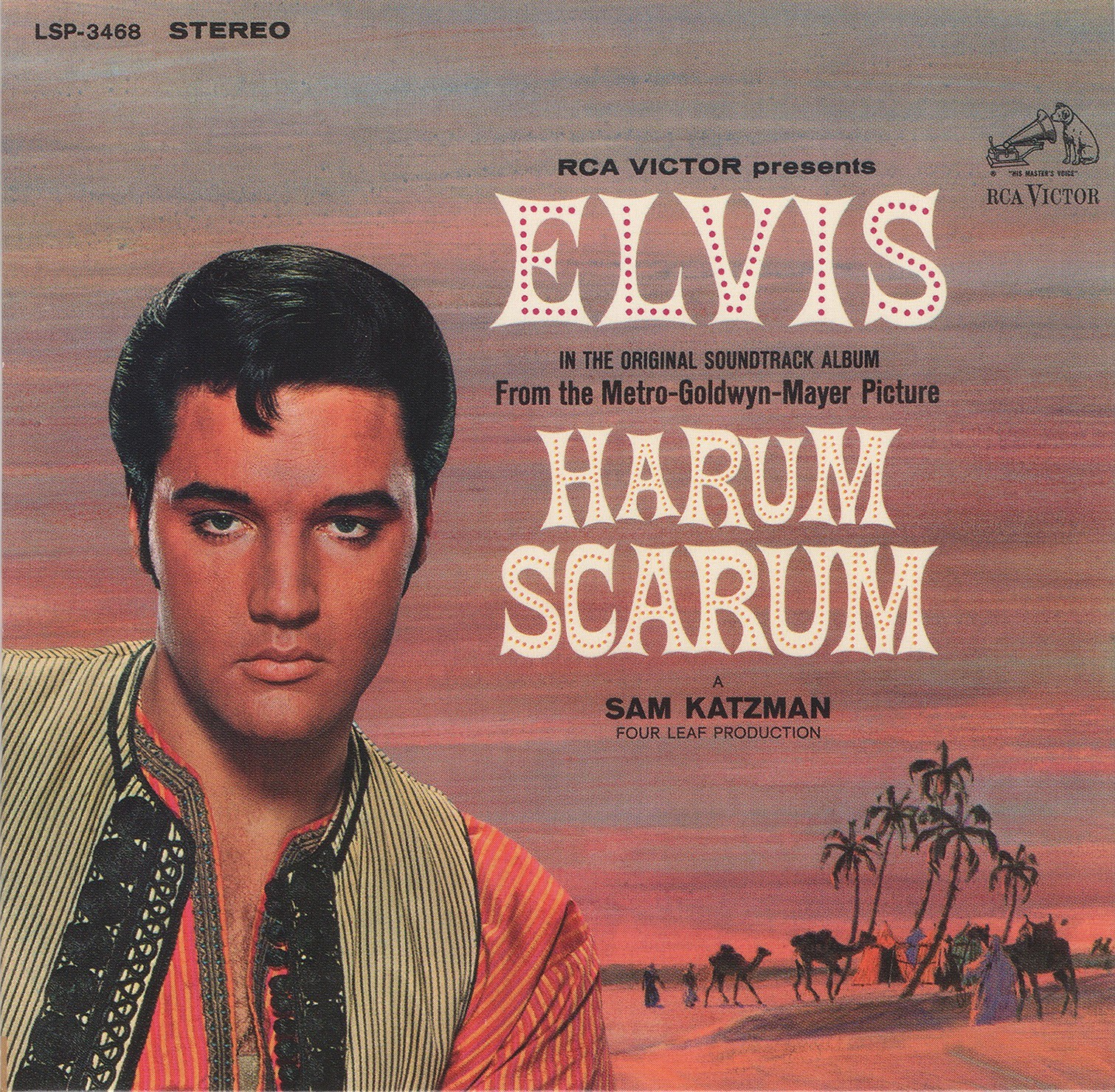 Elvis Presley 1965 - Harum Scarum - Na escolha de 15 álbuns musicais, 15 filmes ou desenhos, o Pen-Drive será grátis...Aproveite!