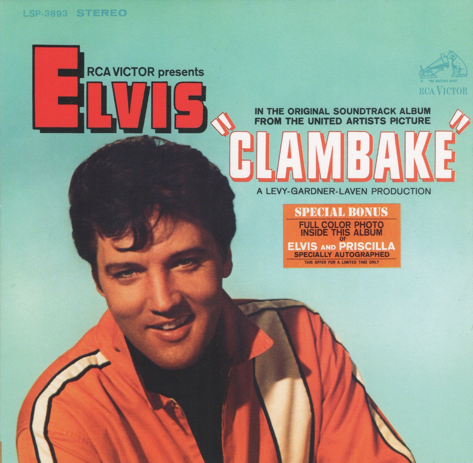Elvis Presley 1967 - Clambake - Na escolha de 15 álbuns musicais, 15 filmes ou desenhos, o Pen-Drive será grátis...Aproveite!